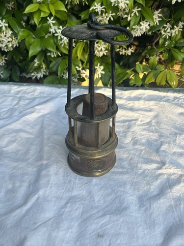 Ancienne lampe mineur - ancienne, de