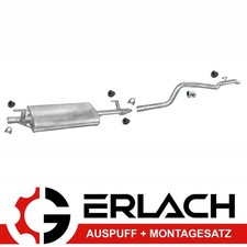 Pot d'échappement pour Mercedes Sprinter 208D 308D 2.3 D 3000mm 95-00 échappe...