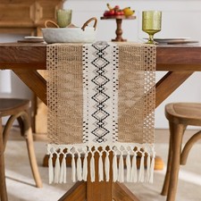 Boho Chemin de Table pour