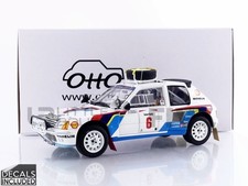 OTTO MOBILE 1/18 - PEUGEOT 205 T16 - RALLYE SAFARI 1985 OT1161