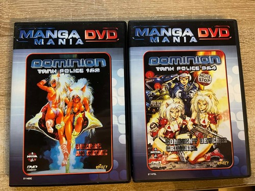 Dvd manga mania dominion tank - dominion,