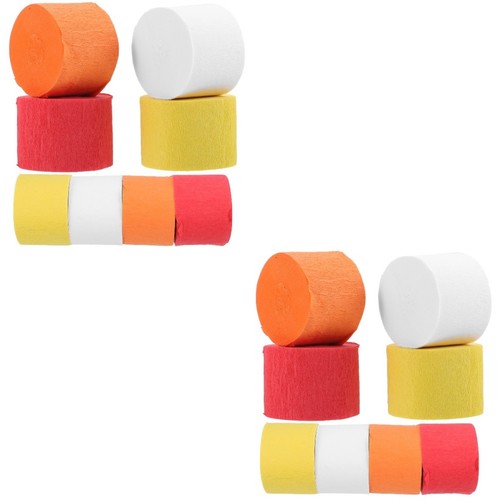 Assorted crepe paper streamers - crepe,