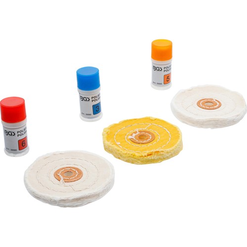 Kit polissage metal bgs - polissage,