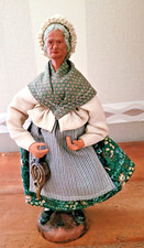 Ancien Santon de Provence  Marinacci  Géoux haut 28 cm vintage