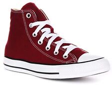 Converse M9613C Chuck Taylor Hi Lacets Montants Pour Hommes Bordeaux UK 3 - 7