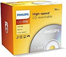 Disques vierges Philips CD-RW