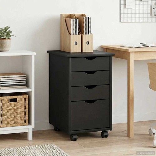 Cabinet roulant avec roue - , pin