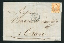 Rare lettre de Marseille pour