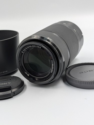 Objectif sony sel55210 noir - sel55210,