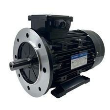 Moteur Électrique Triphasé 1.5kW/2CV, 750Tr/min, 230/400V, B35, HA112, IE3, Alu