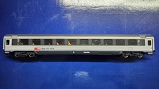 VOITURE Roco 64682 HO SBB CFF FFS  EUROFIMA 2CL ÉCLAIRAGE ET PERSONNAGES 1/87 