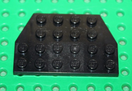 Lego black wedge plate - lego,