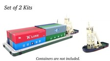 Lot de 2 kits de navires à