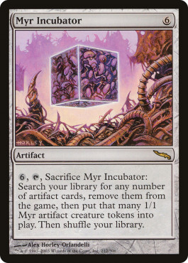 Magic mtg incubateur myr - -,