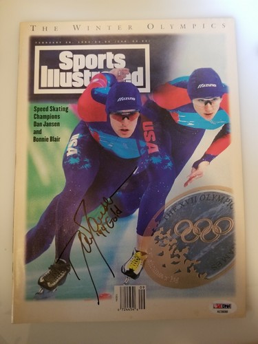 Dan jansen signed gold - 94,