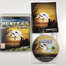 hunter trophy tire shoot chasse playstation 3 PS3 boite UK ITA ESP
