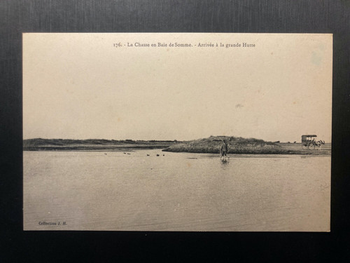 Cpa chasse baie de - cpa;,