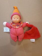 Doudou mouchoir rouge, lutin