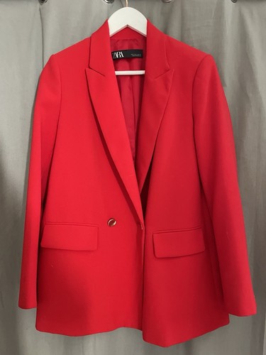 Blazer zara rouge - blazer,