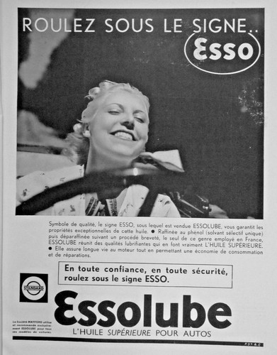 Publicité presse 1937 - publicitÉ, de