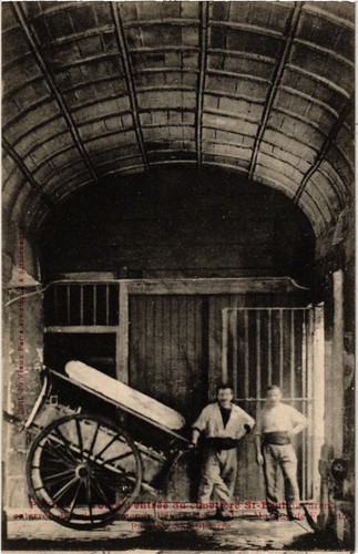 Cpa paris voute entrée - paris,