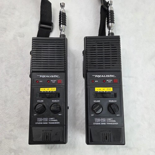 Vintage pair realistic trc 219 - pair, trc-219