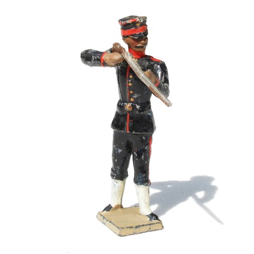 Ancienne figurine plomb - figurine, en