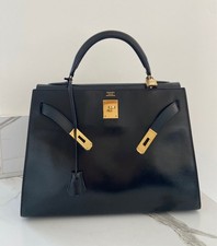 Sac Hermès Kelly Sellier 32 noir