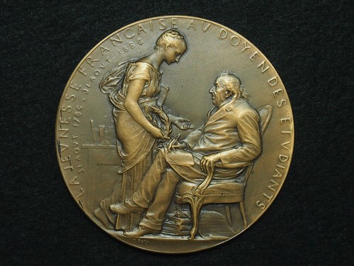 Medaille bronze 69mm roty - bronze, à