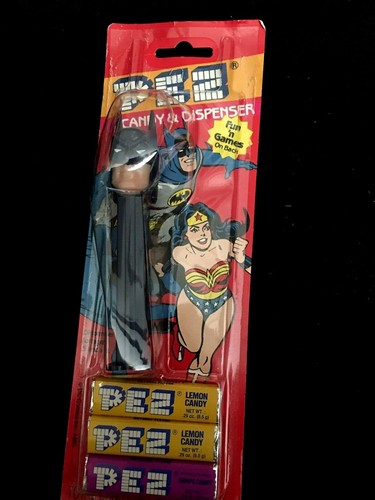 1985 batman pez dispenser - batman,
