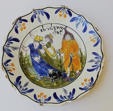 Nevers assiette parlante en