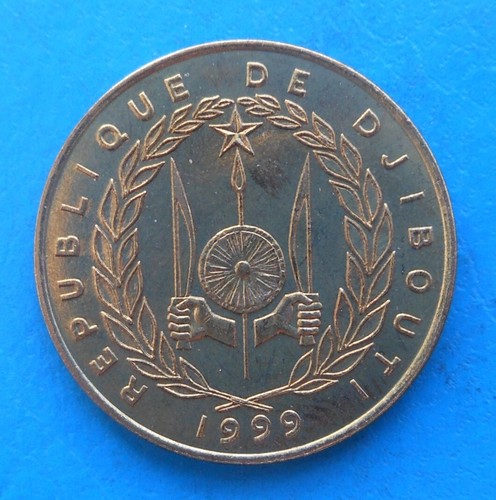 Djibouti francs 1999 - djibouti, 20