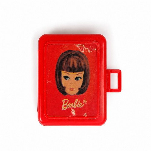 Petite valise rouge pour