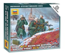 1:72 Zvezda German Machine Gun