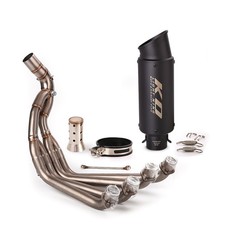 Tuyau d'embouts de silencieux d'échappement complet pour Honda CBR650R CBR650F CB650R 2014-2023