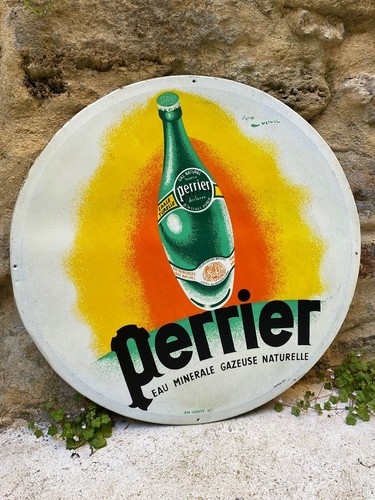 Ancienne tole publicitaire - tole,