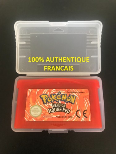 Pokemon version rouge feu game - pokemon,
