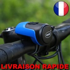 Sonnette Electronique Antivol Vélo Klaxon USB VTT Alarme Montagne Route 125dB