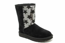 UGG Femme Classic Short Noir