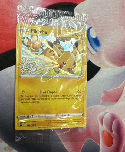 Carte pokémon promo scellée - carte,