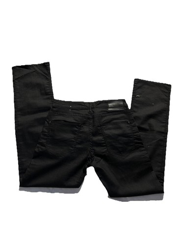 Pantalon noir forme jean - pantalon,
