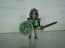 PLAYMOBIL vintage médiéval chevalier dragon vert prince du set 4912 de 2010