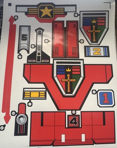 Repro stickers voltron - repro,