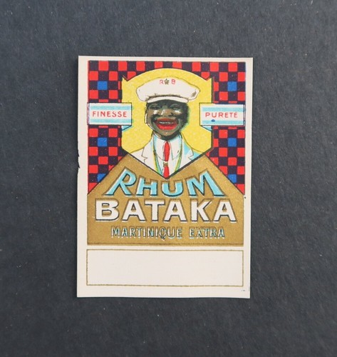 étiquette rhum bataka - rhum,