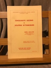 Noël-Gallon Cinquante lecons