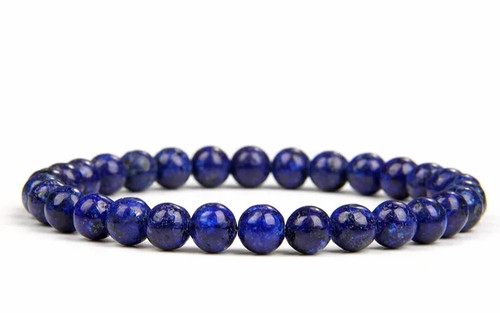 Bracelet perles lapis - bracelet, de