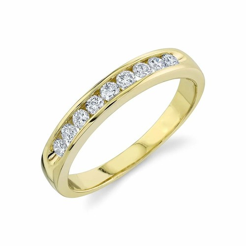 Hommes 14k alliance diamant - 14k,