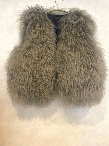 Yves salomon gray shearling - gray,