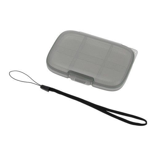 Boîte pilules cases avec - boîte, 6