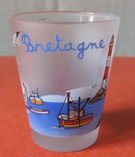 Petit verre fantaisie BRETAGNE
